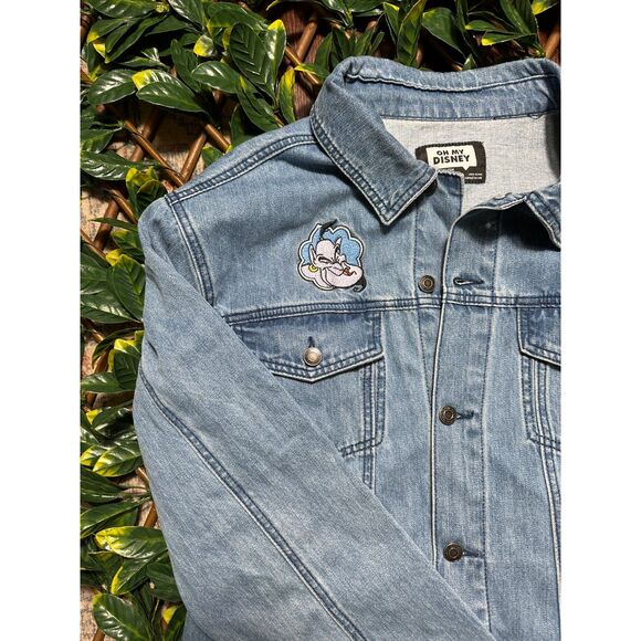 Oh My Disney Magic Carpet Denim Jacket Size XL - Picture 4 of 9